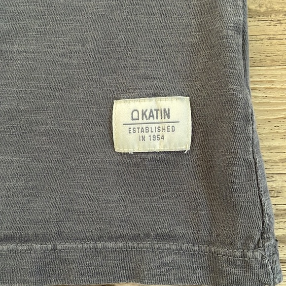Katin grey Henley shirt Medium - Picture 3 of 7
